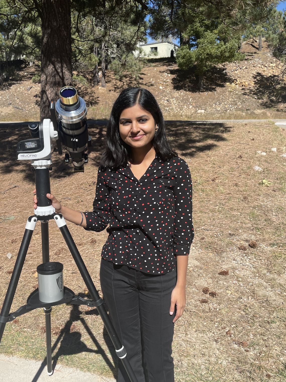 Shambhavi Srivastava graduates this year with her Bachelor’s of Science in Astronomy and Mathematics. 