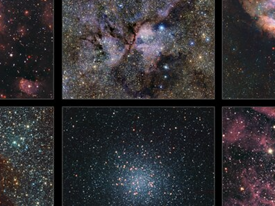 Images from the ESO's VISTA telescope