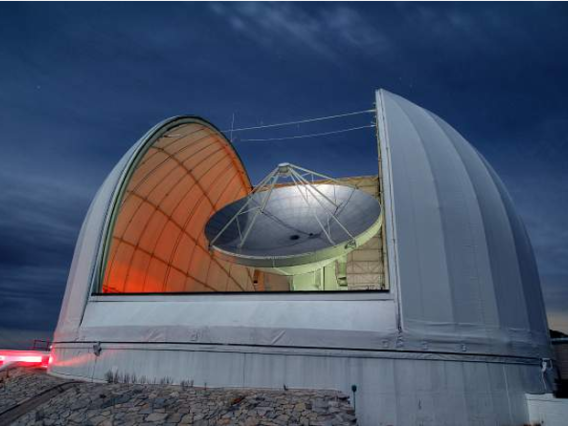 The Arizona Radio Observatory's 12-meter Telescope on Kitt Peak in Southern Arizona played a key role in obtaining the data for this study.