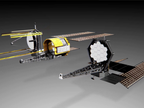 Habitable Worlds Observatory artist concepts