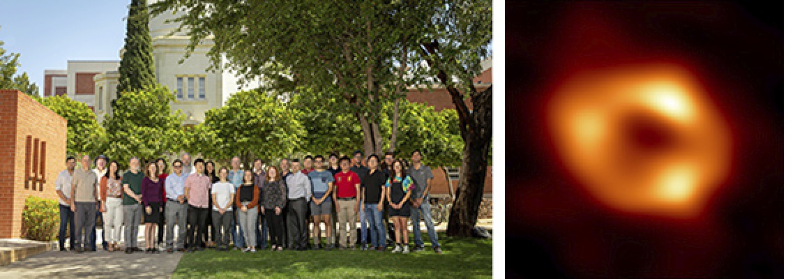 Astronomers reveal first image of the black hole at the heart of our galaxy Astronomers reveal first image of the black hole at the heart of our galaxy