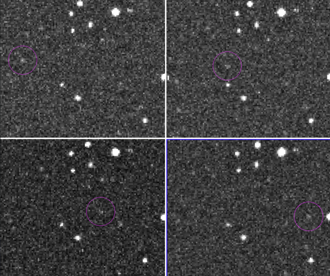 The asteroid, known as 2024 RW1, was discovered today by research technologist Jacqueline Fazekas with the Catalina Sky Survey.