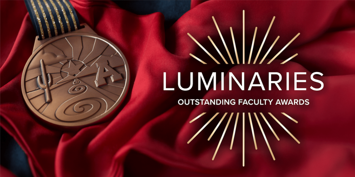 The "LUMINARIES" Outstanding Faculty Awards event will take place on Wednesday, October 30.