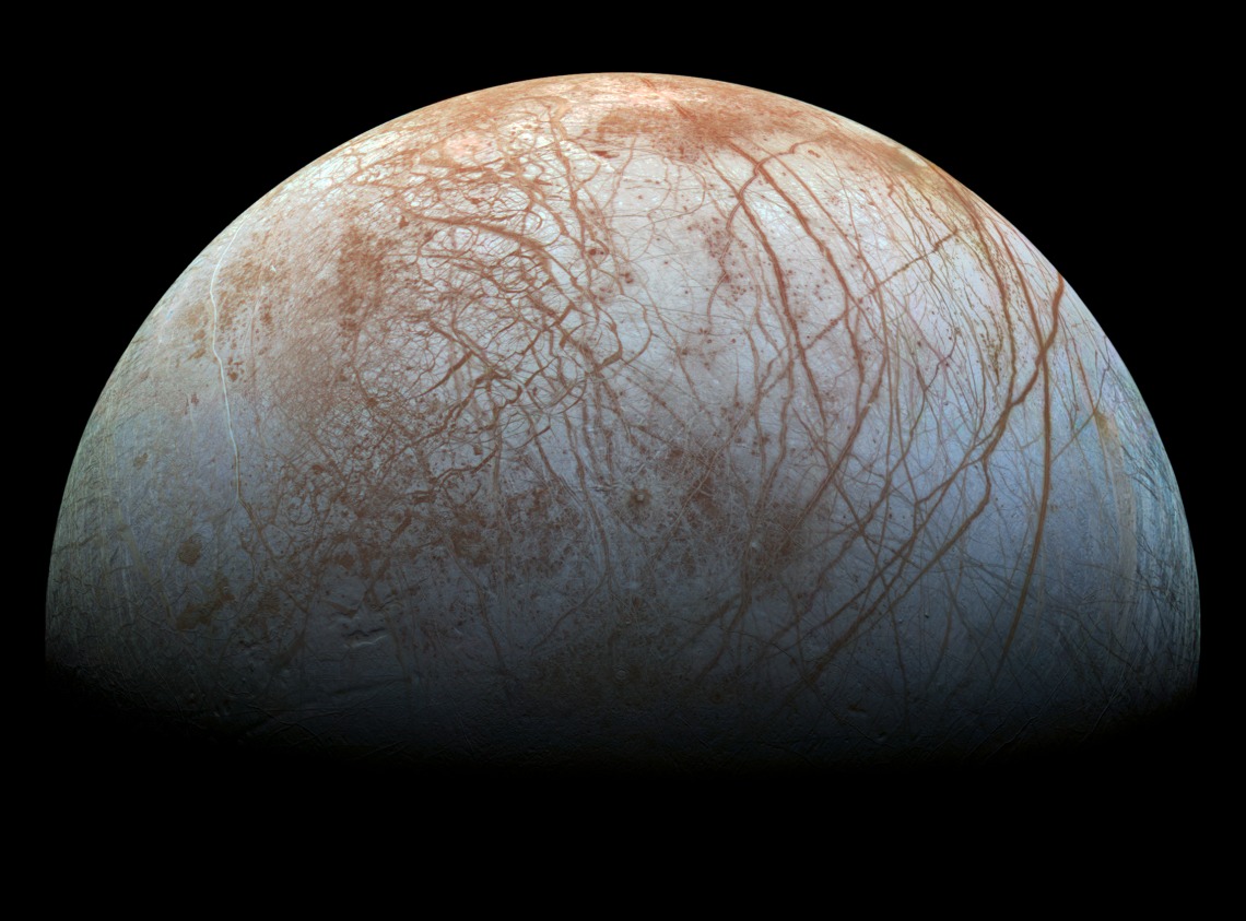Some ‘water worlds’ like Jupiter’s moon Europa could potentially be habitable for life. NASA/JPL-Caltech/SETI Institute