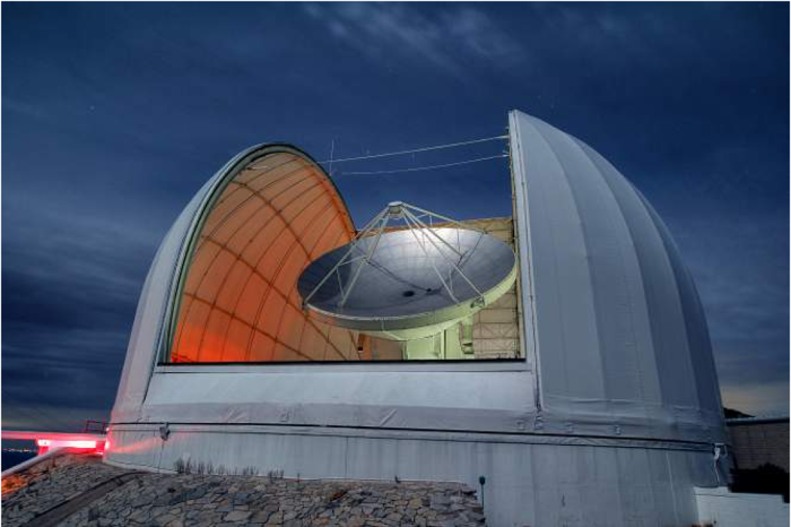 The Arizona Radio Observatory's 12-meter Telescope on Kitt Peak in Southern Arizona played a key role in obtaining the data for this study.