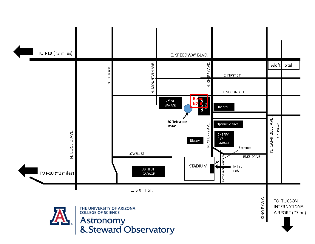 Public Evening Lecture Map