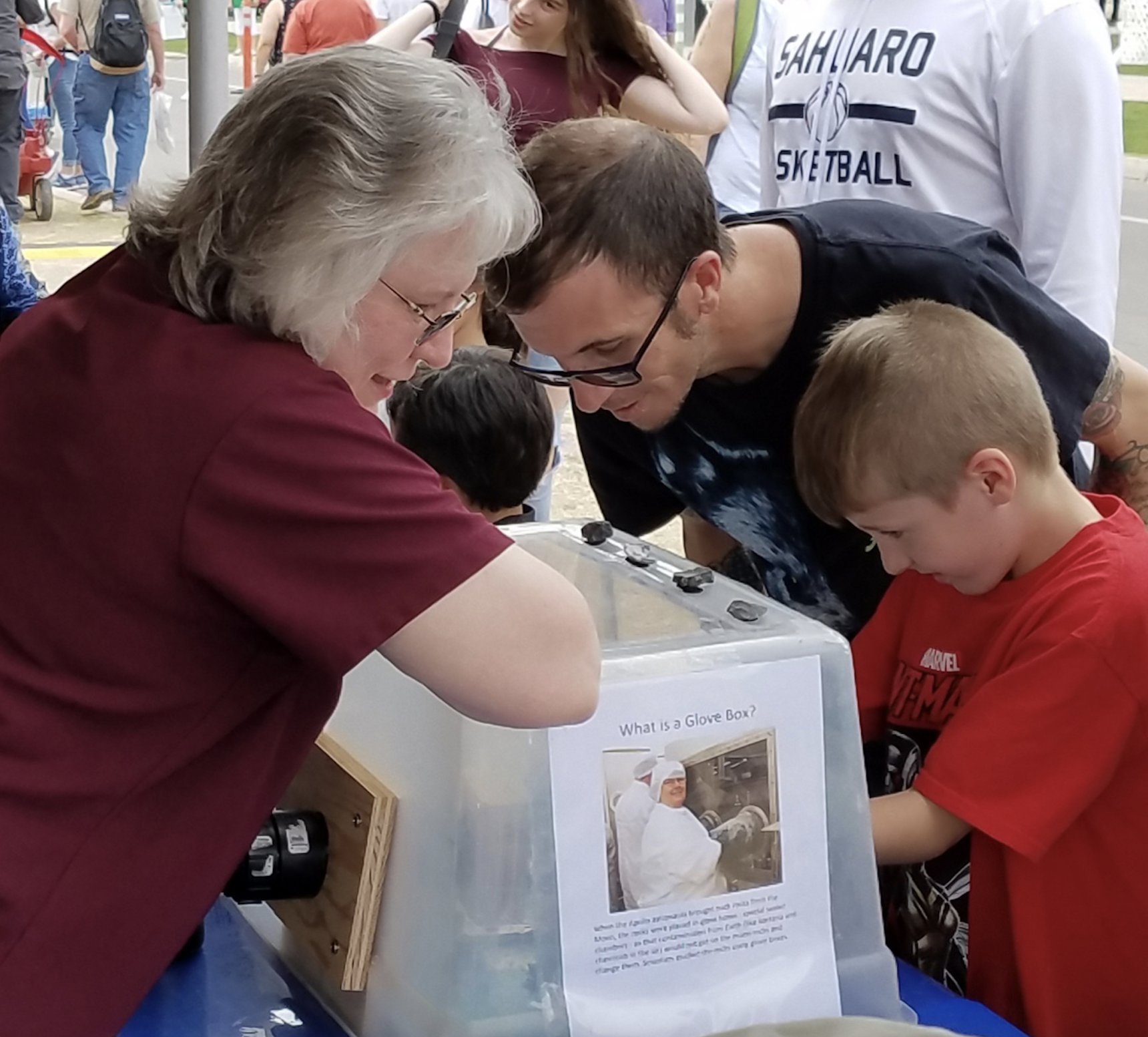 Teresa Lappin with the Tucson Amateur Astronomy Association