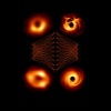 Artist impression of a neural network that connects the observations (left) to the models (right).