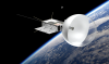 CatSat will orbit Earth about every 95 minutes for the next year, studying radio transmission in the ionosphere and testing an ultralight inflatable antenna. Image: Aman Chandra/FreeFall Aerospace